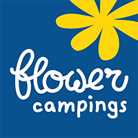 logo flower campings