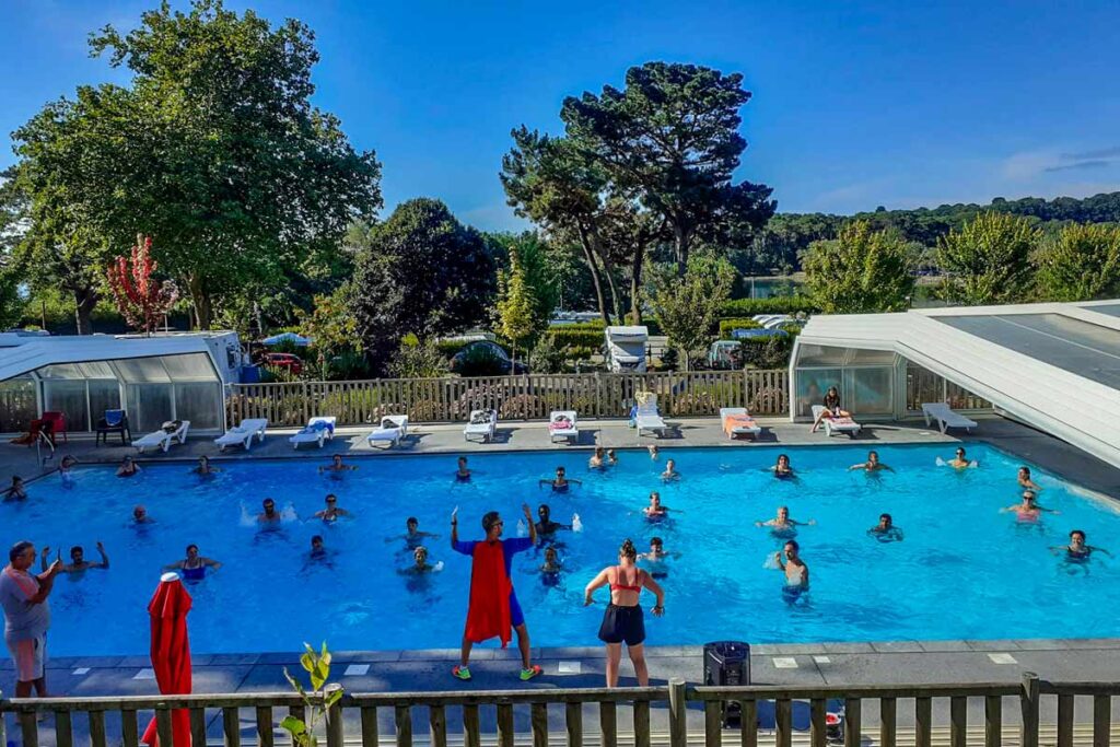 camping aquagym vannes