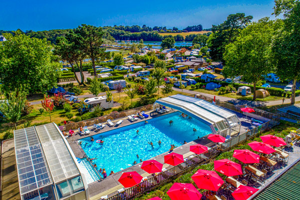 camping piscine chauffee vannes