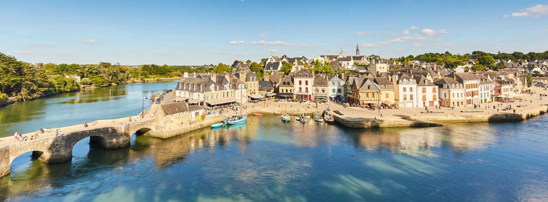 auray vue sur le port alexandre lamoureux