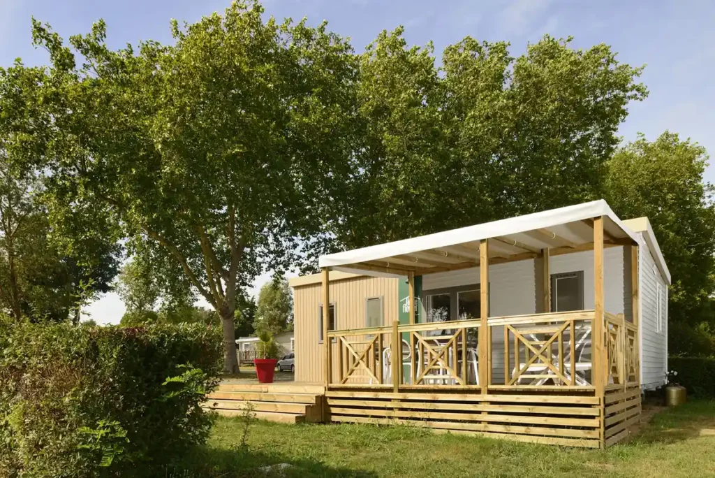 mobil home location camping vannes