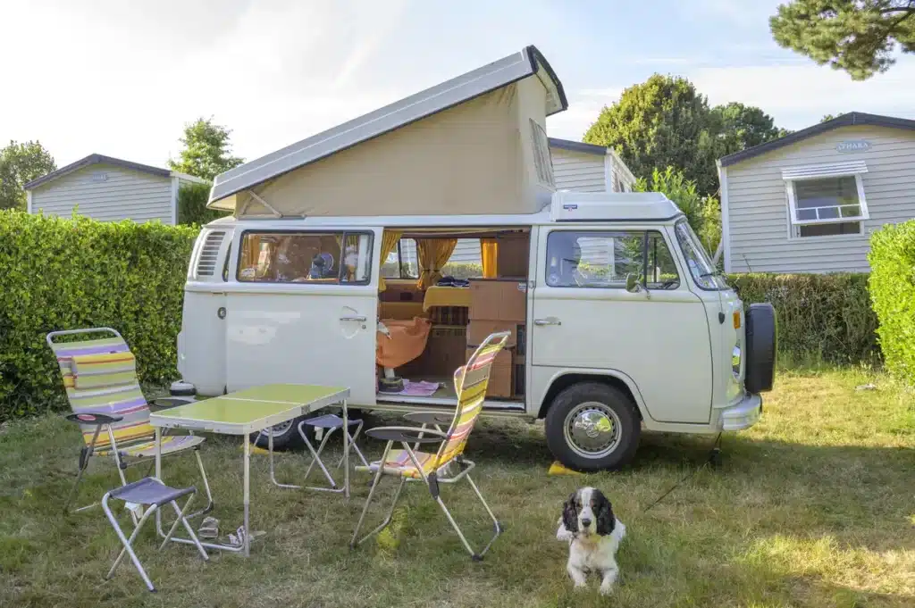 Dienstleistungen für Camper Campingplatz Vannes